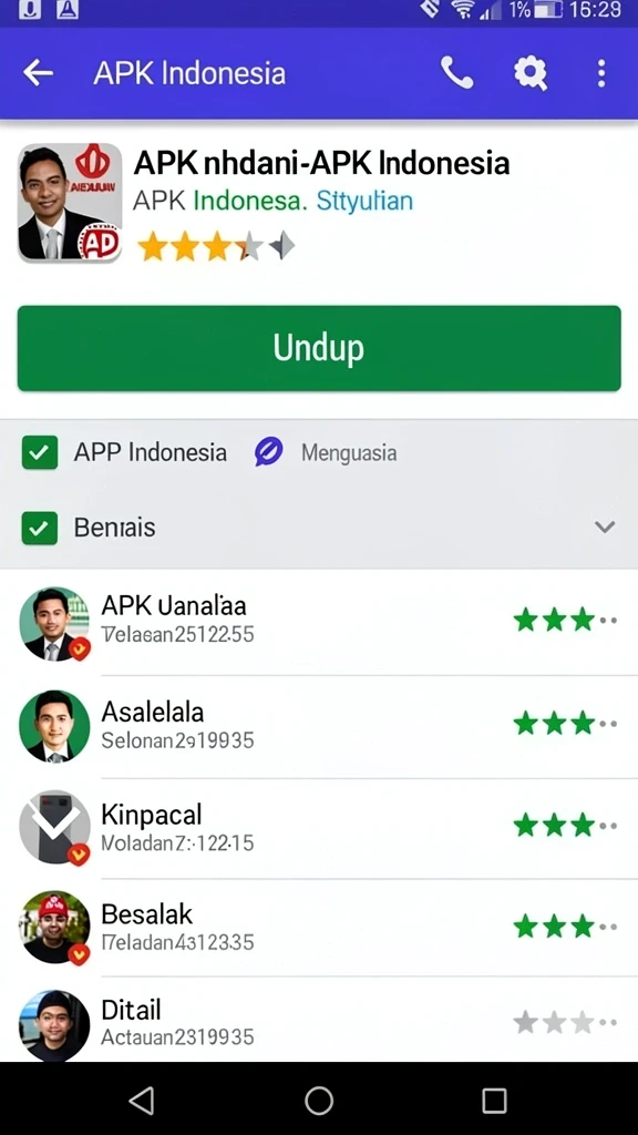 Tampilan utama aplikasi Review Aplikasi bandarcolok yang intuitif dan efisien.
