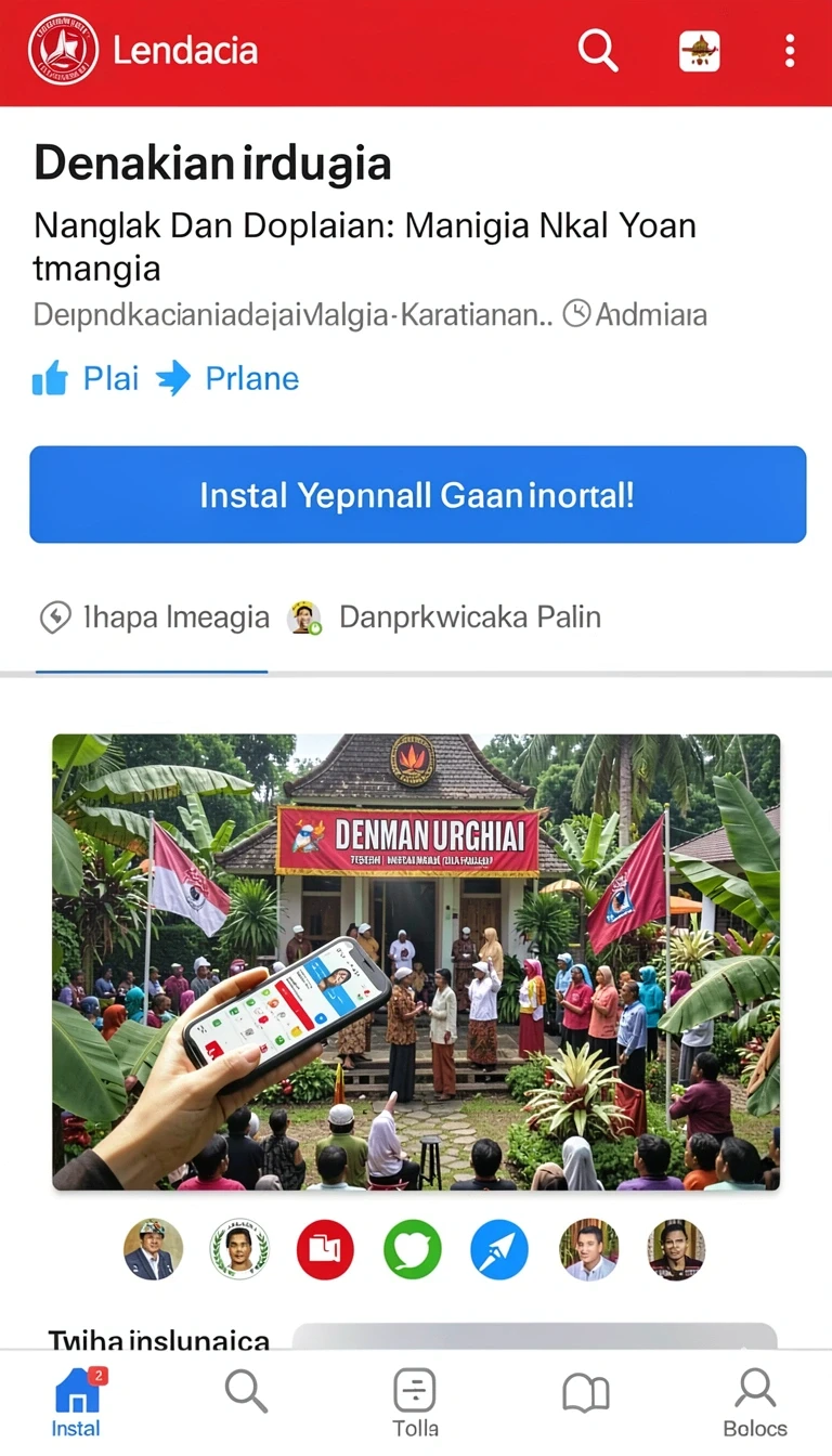 Tampilan utama aplikasi Review Aplikasi sengtoto Versi Terbaru yang intuitif dan efisien.