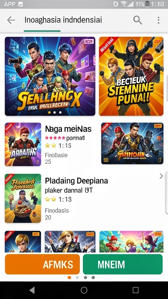 Tampilan utama aplikasi b8vip App APK Terbaru yang intuitif dan efisien.