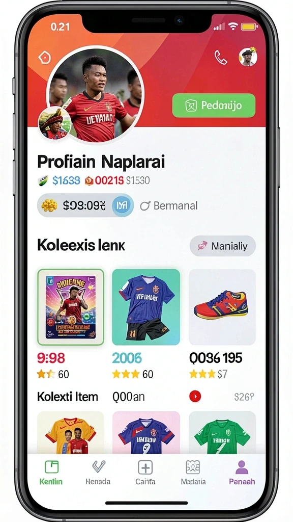 Tampilan utama aplikasi nagitabet App APK Terbaru yang intuitif dan efisien.